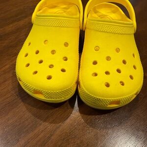 Kids Yellow Crocs